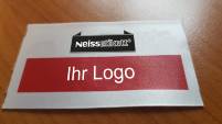 Drucketikett mit Logo